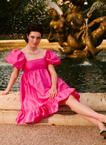 Pink City Prints Elizabeth Mini Taffeta Dress