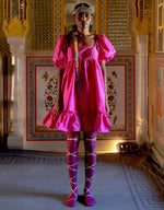 Pink City Prints Elizabeth Mini Taffeta Dress